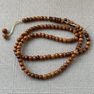 Prayer Tasbeeh Islamic Beads Handmade Real Wood Beads Muslim Tasbeh